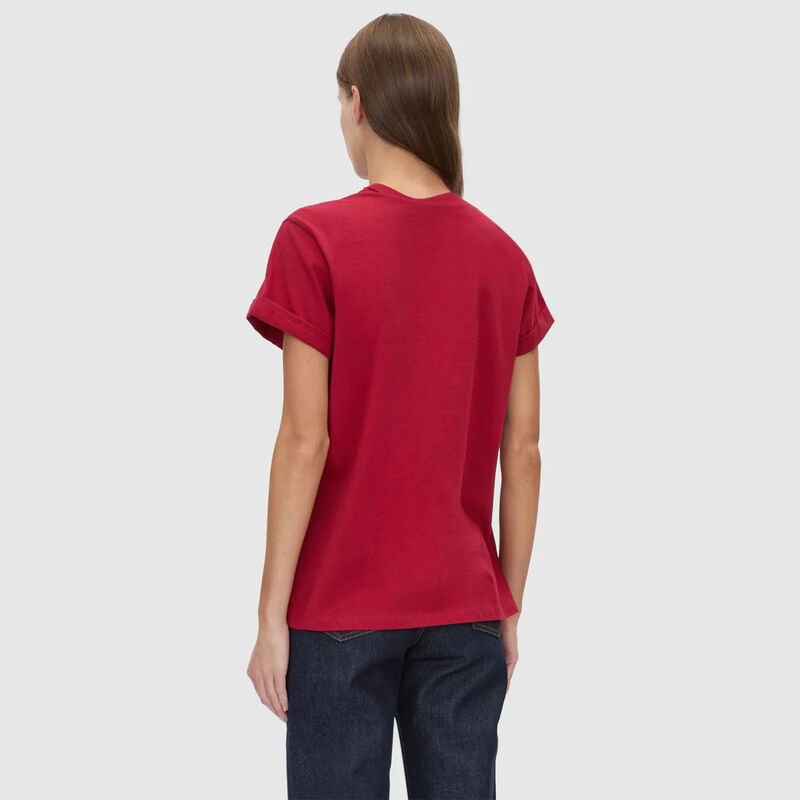 Camilla and Marc Maren Logo Roll Sleeve Tee image number 1